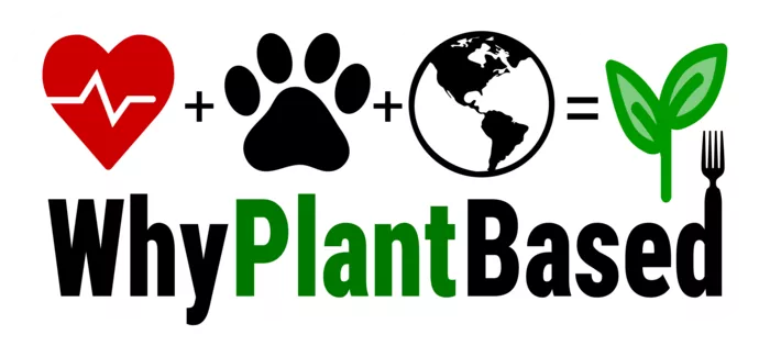 Vegan message sticker: Why Plant Based